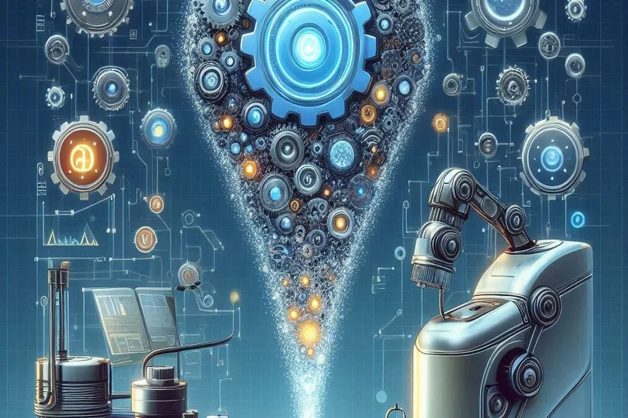 Eliminating Bottlenecks: Sorting Small and Mixed Parts with AI Bottlenecks