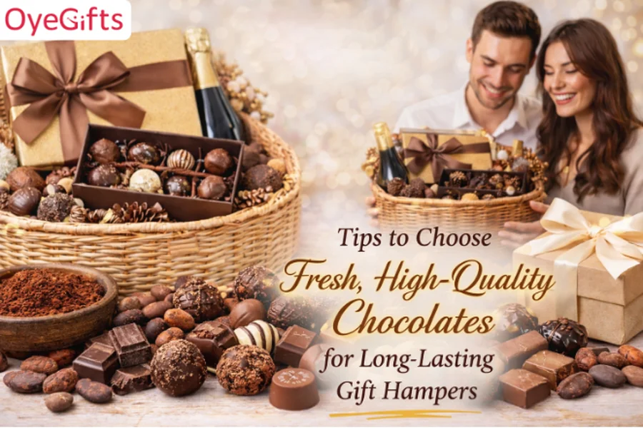 Tips to Choose Fresh, High-Quality Chocolates for Long-Lasting Gift Hampers Gift Hampers