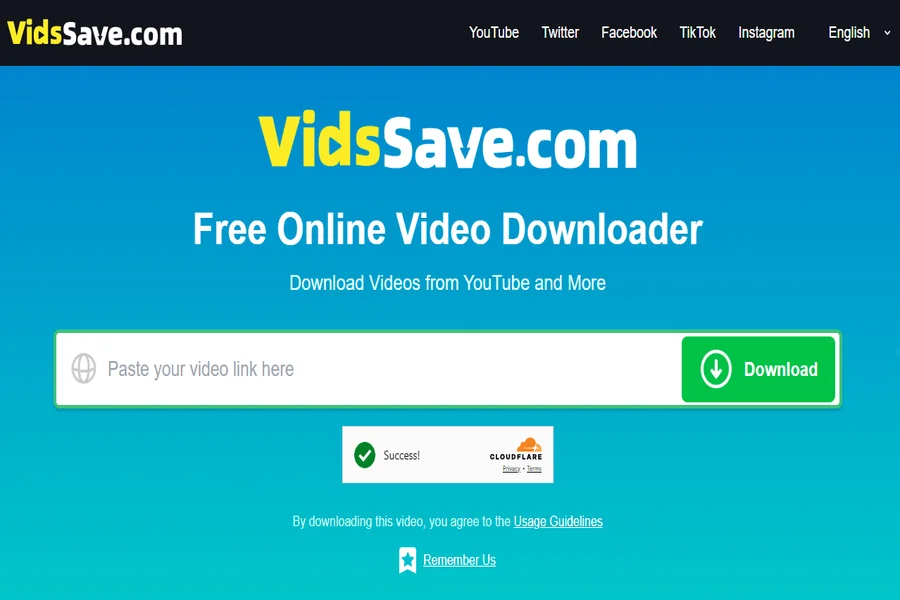 VidsSave: The Smart YouTube Download Tool & SaveFrom Net Alternative for 2026 VidsSave