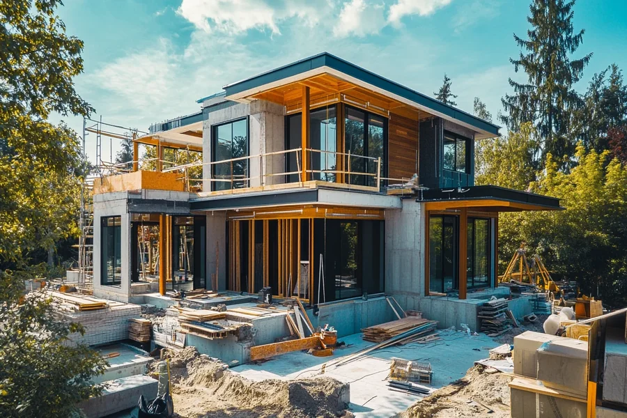 Engineering the Modern Home: The Precision of Custom Construction Modern Home